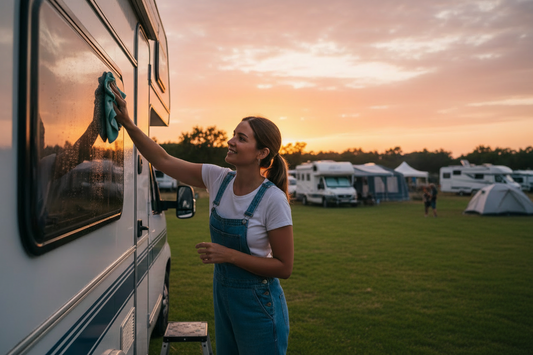 Wohnmobil reinigen ohne Chemie – Nachhaltig & effektiv mit SAFE CAMPING