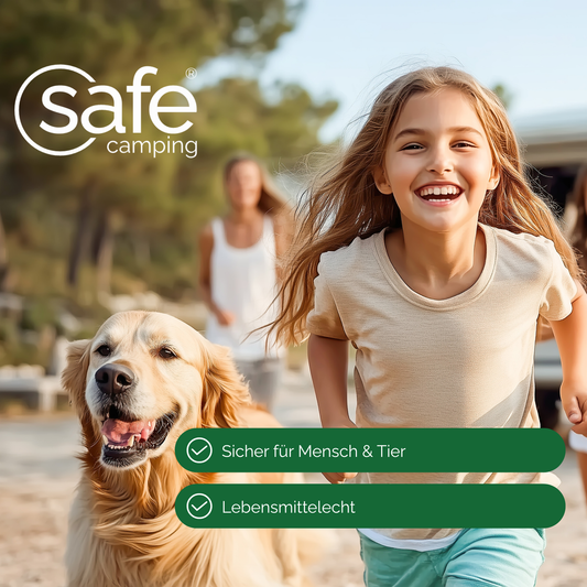 Reinigungs-Combo "Allround" für saubere Campingerlebnisse mit sicherem Umgang für Mensch und Tier.