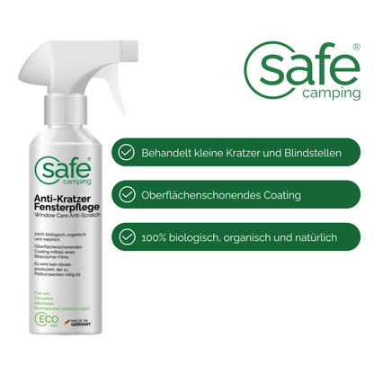 Anti-Kratzer Fensterpflege