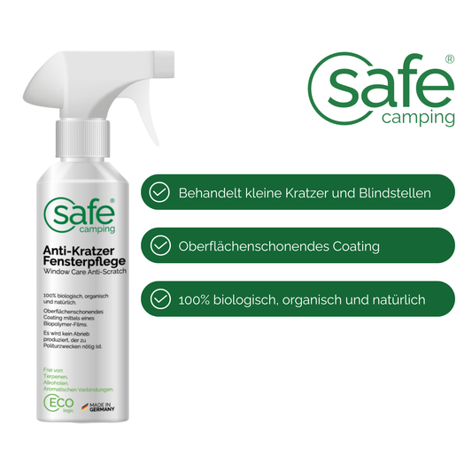 Anti-Kratzer Fensterpflege