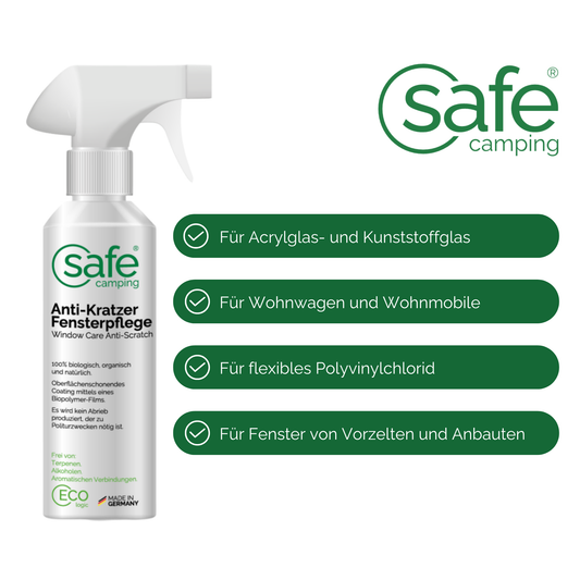 Anti-Kratzer Fensterpflege