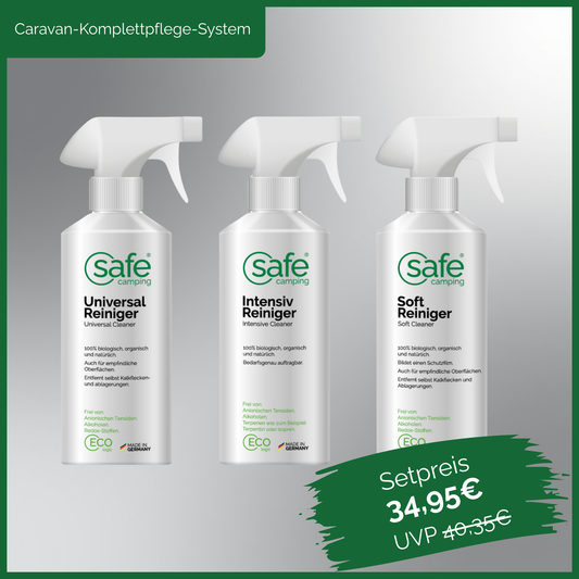 Caravan-Komplettpflege-System – Für Intensiv-, Grund- & Feinreinigung