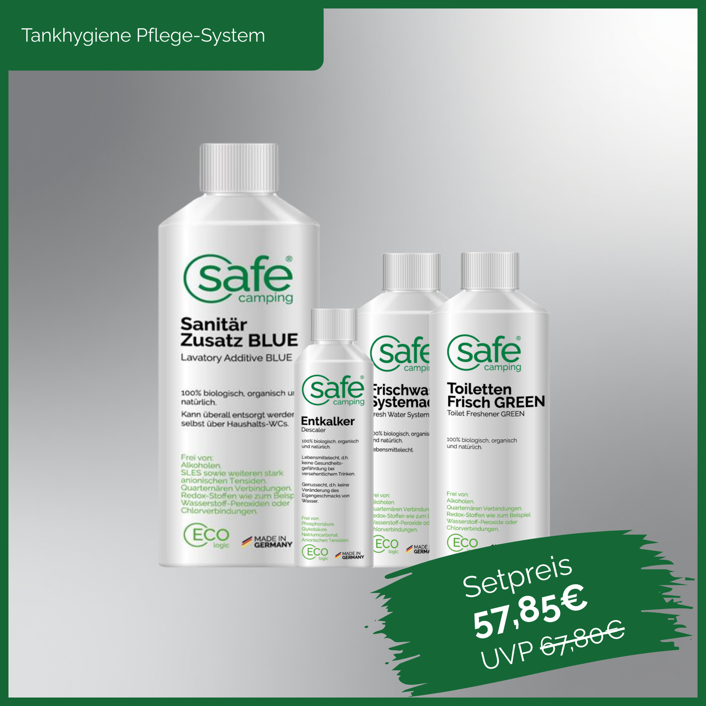 Tankhygiene Pflege-System – Für Frischwasser- & Abwassertanks im Caravan