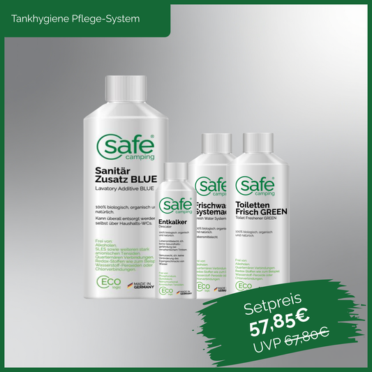 Tankhygiene Pflege-System – Für Frischwasser- & Abwassertanks im Caravan