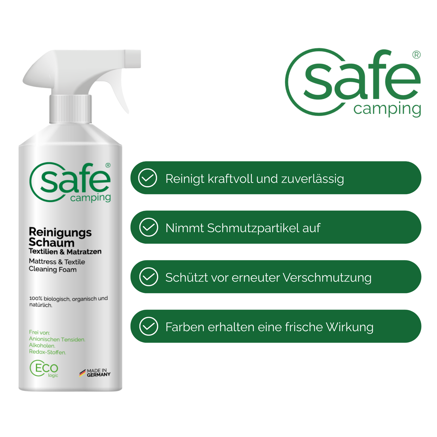Reinigungsschaum Textilien & Matratzen