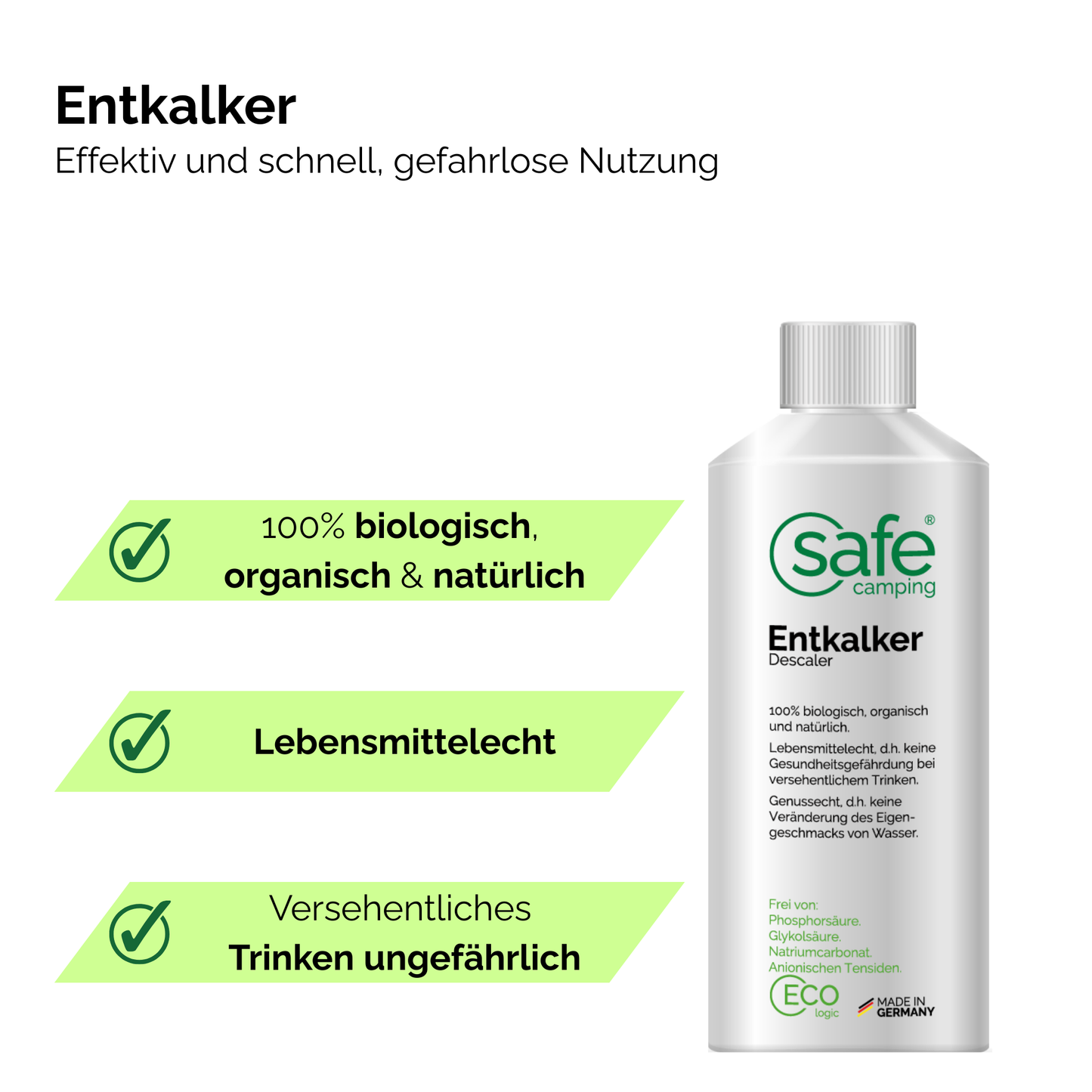 Tankhygiene Pflege-System – Für Frischwasser- & Abwassertanks im Caravan