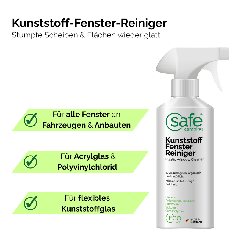 Kunststoff-Fenster-Reiniger