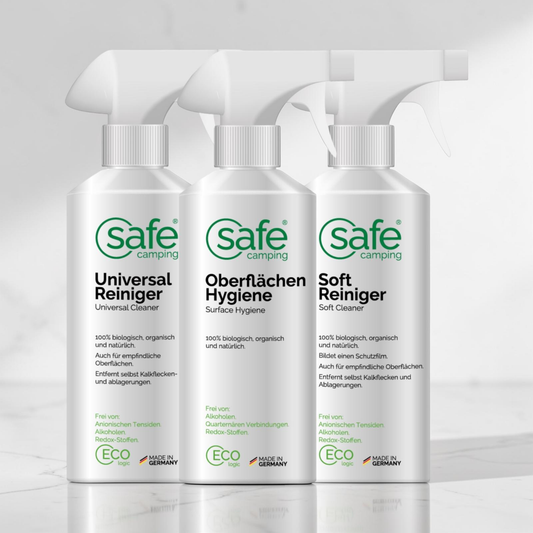 SAFE CAMPING 3-in-1 Reinigungs-System