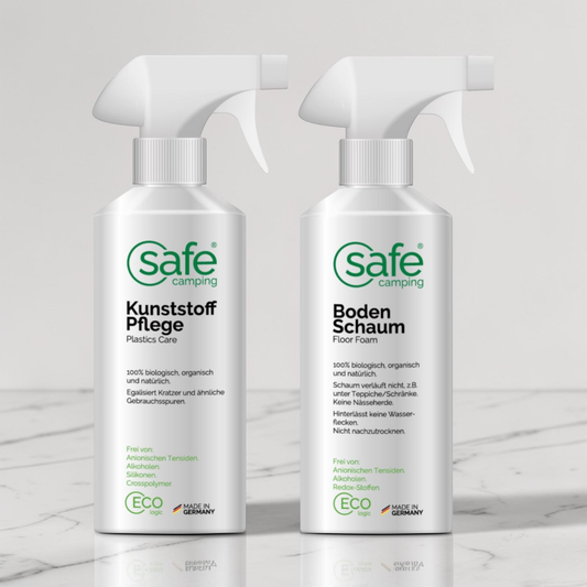 SAFE CAMPING Kunststoff & Boden Pflegeset