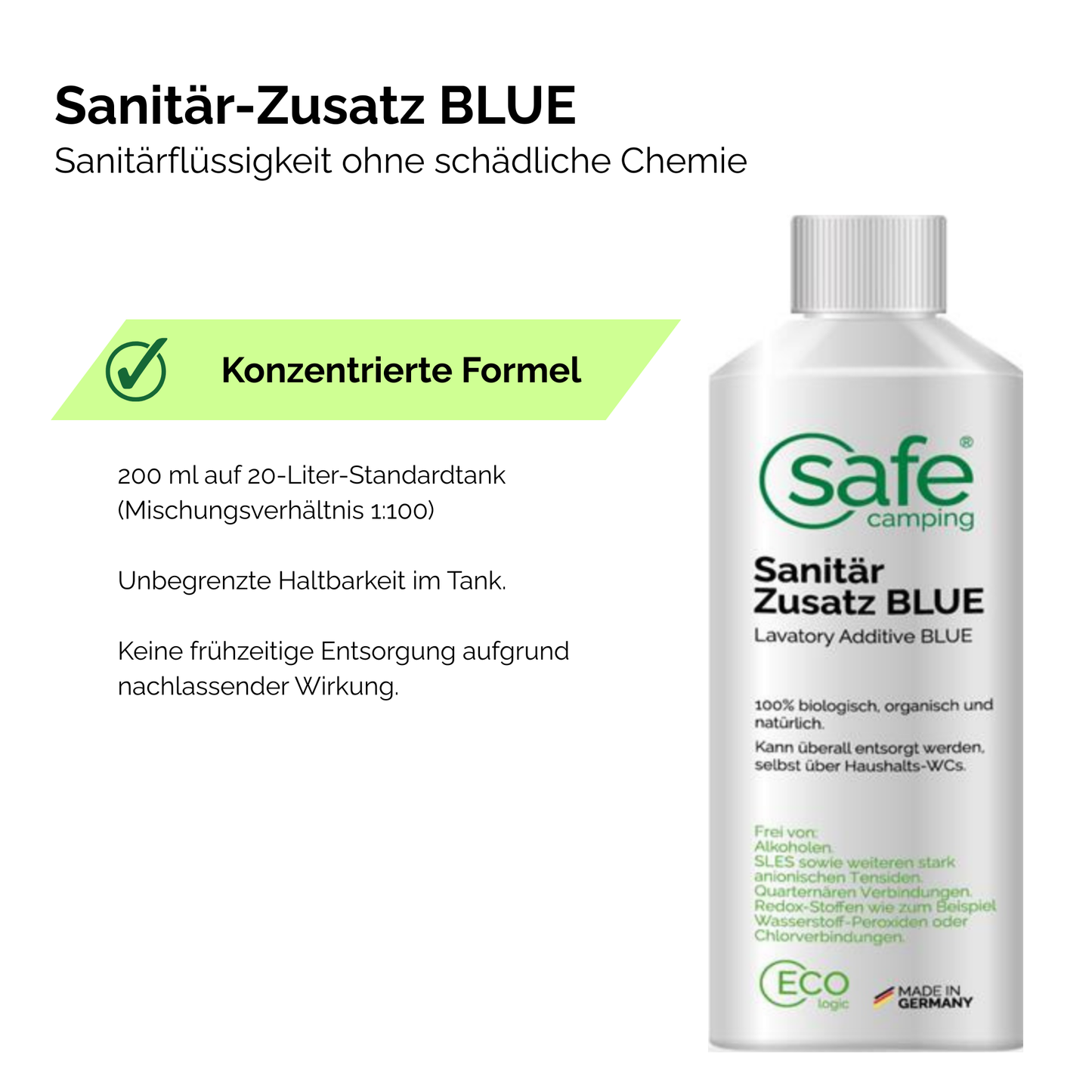 Tankhygiene Pflege-System – Für Frischwasser- & Abwassertanks im Caravan