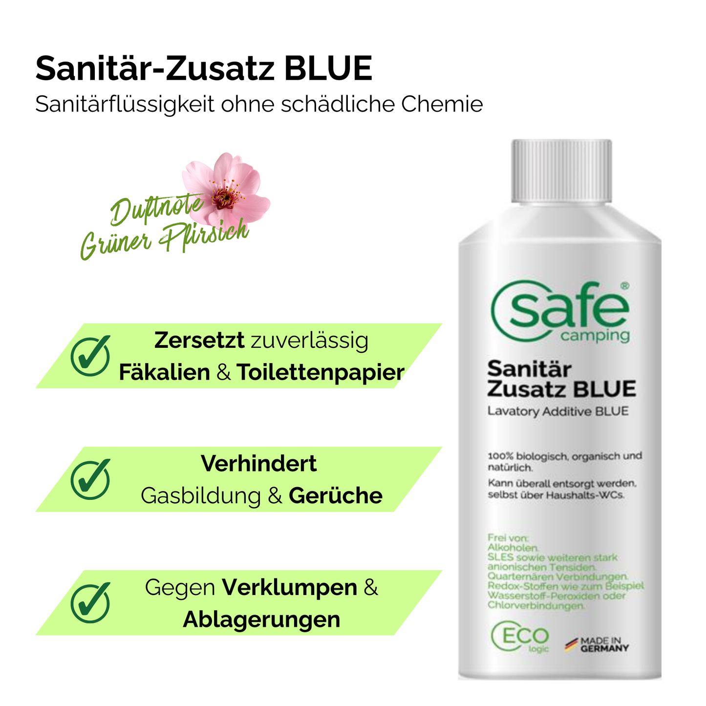 Tankhygiene Pflege-System – Für Frischwasser- & Abwassertanks im Caravan