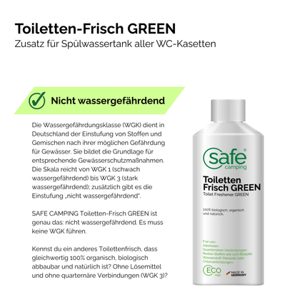 Toiletten-Frisch GREEN