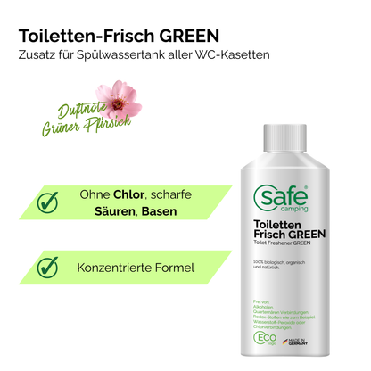 Toiletten-Frisch GREEN