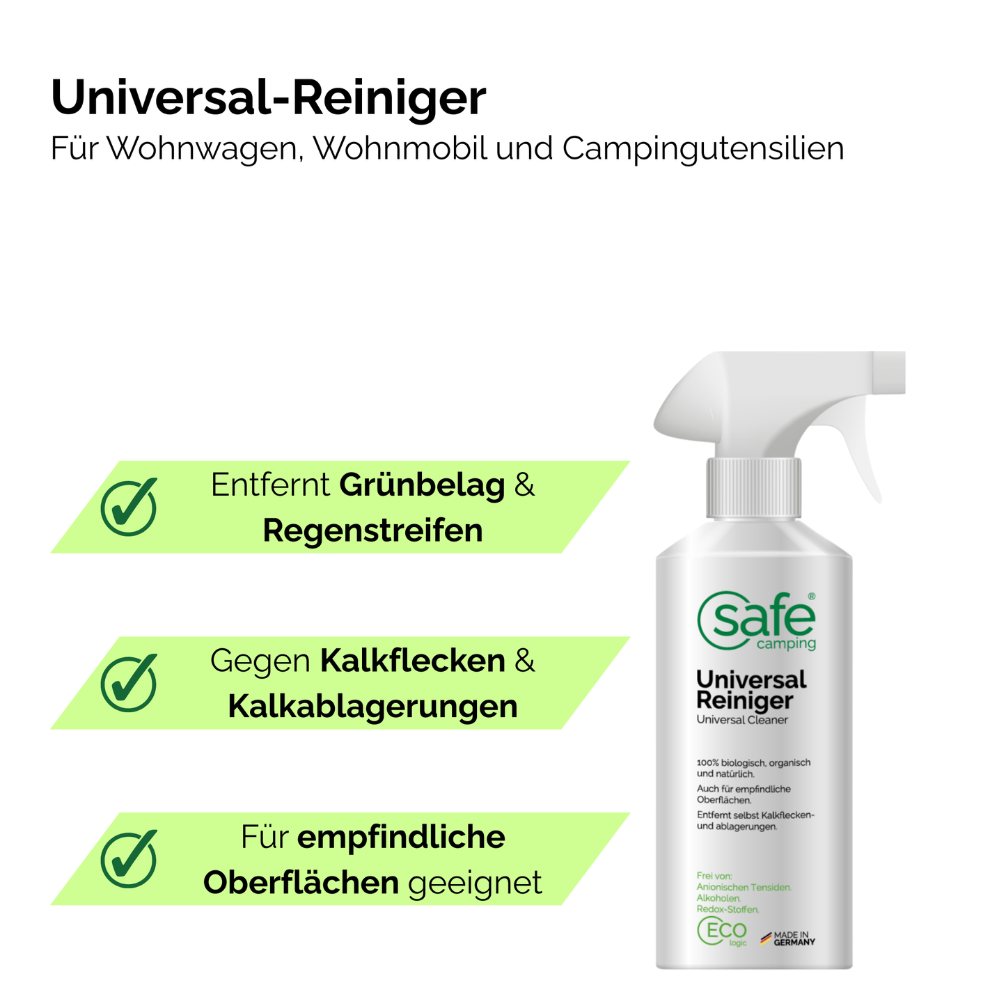 Caravan-Komplettpflege-System – Für Intensiv-, Grund- & Feinreinigung