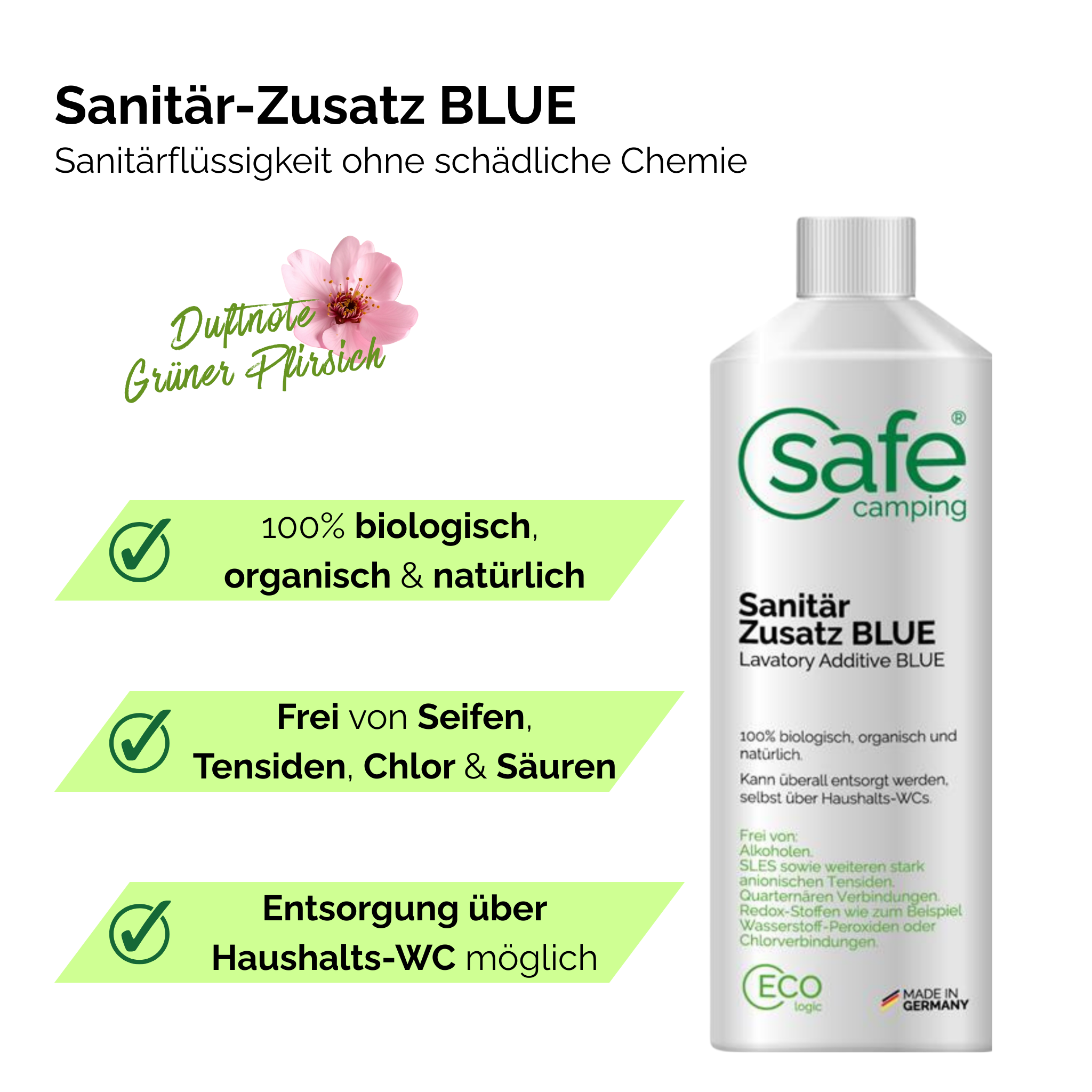 Sanitär-Zusatz BLUE