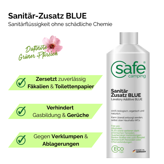 Sanitär-Zusatz BLUE