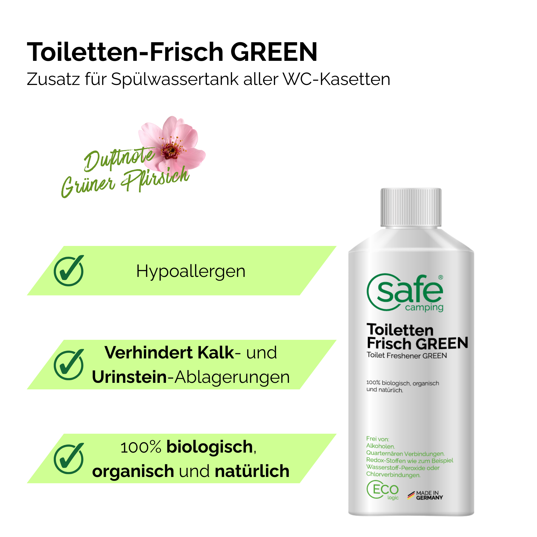 Toiletten-Frisch GREEN