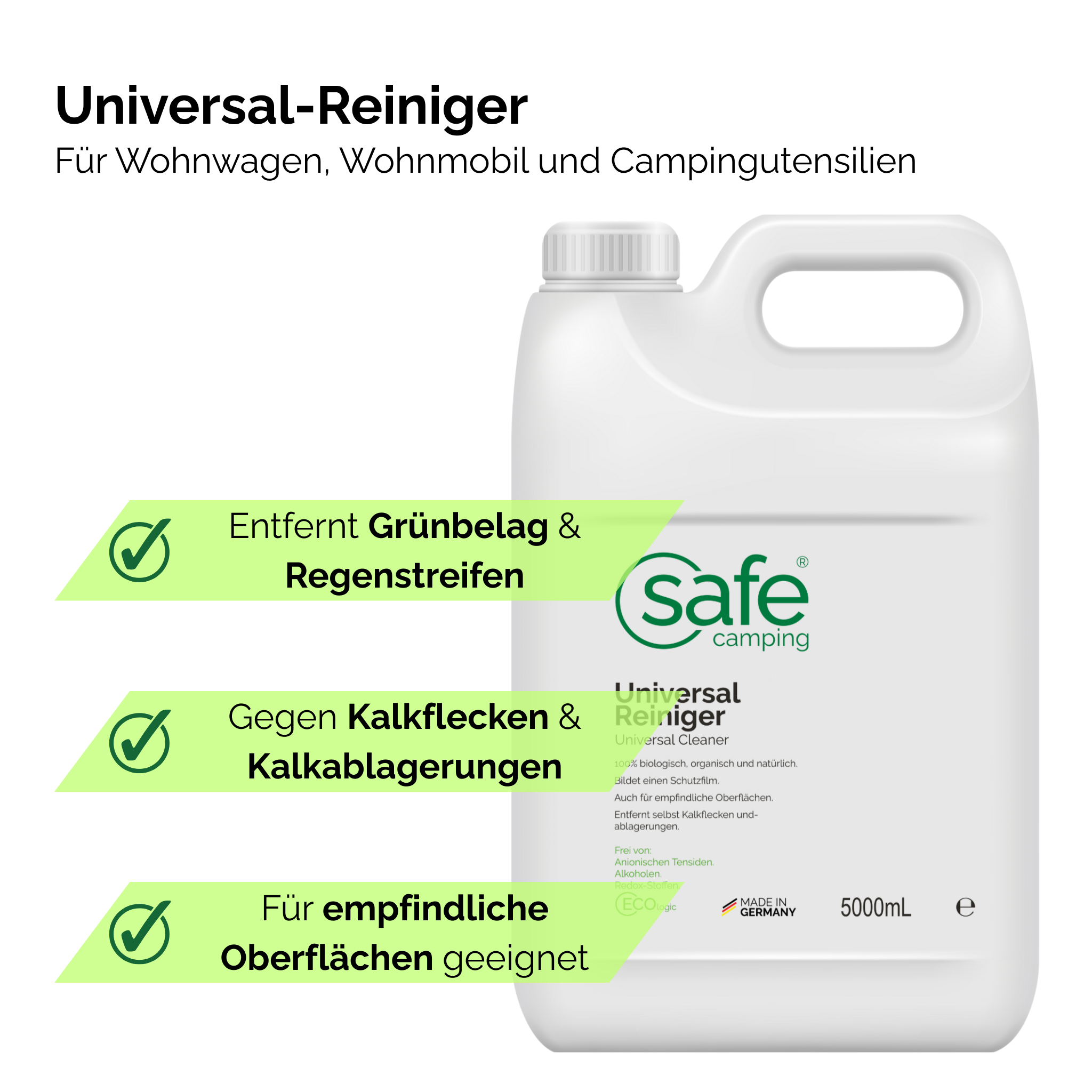Washing a camper or caravan? ProFa Clean cleaning products